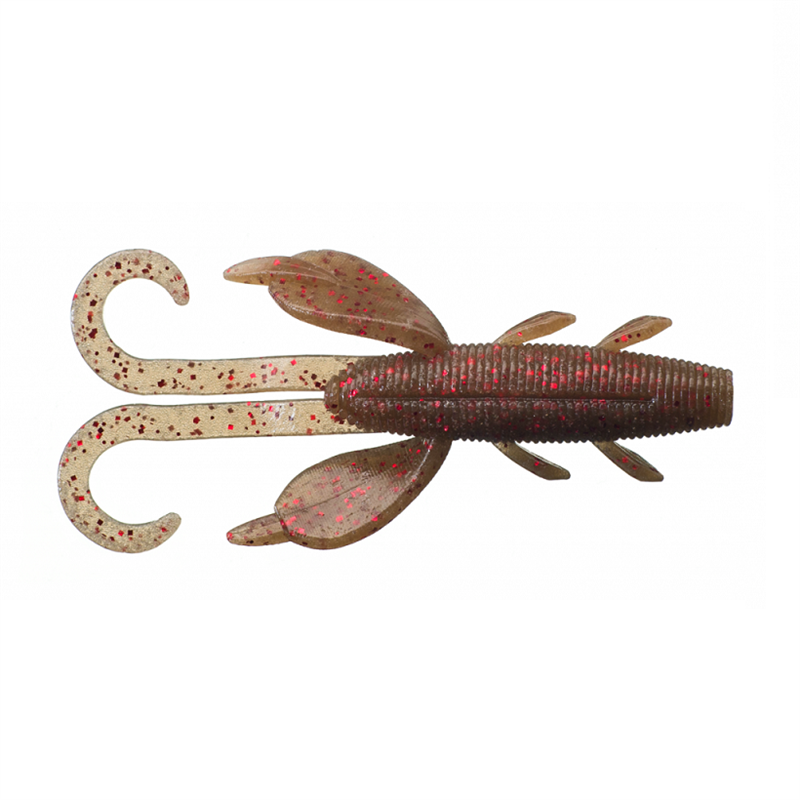 3.5" FA Hog J125-07-342 Cinnamon Red/ Shrimp
