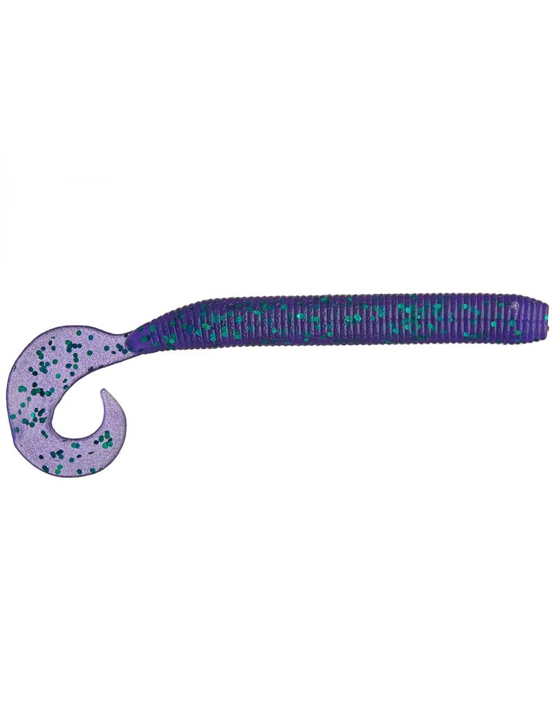 Gary Yamamoto Stretch 40 - 213 PURPLE W/EMERALD FLK