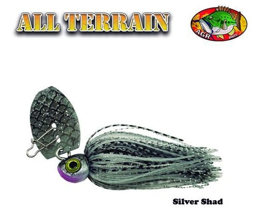AGR Baits Chatterbait All Terrain - Silver Shad