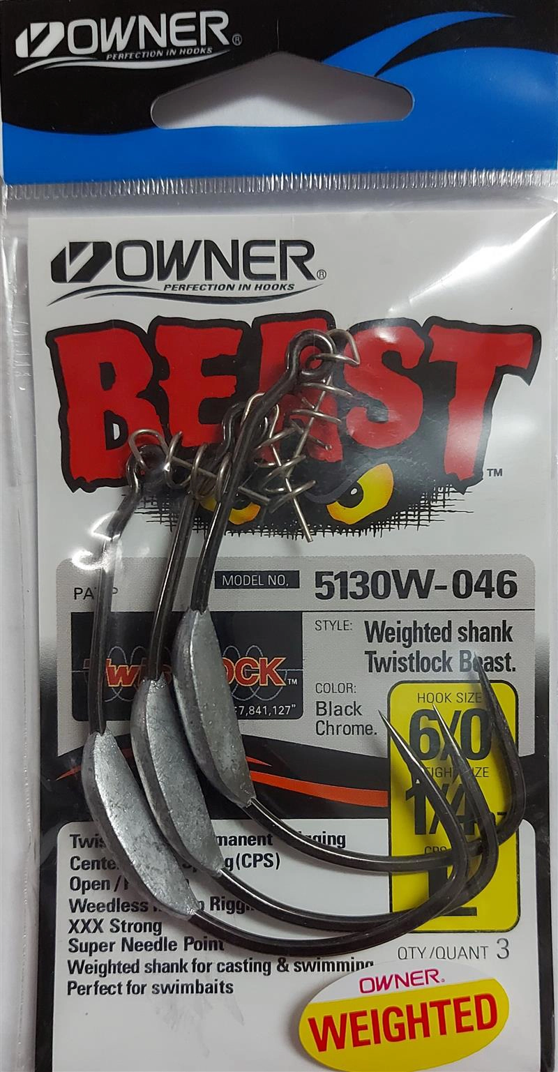Anzol Owner 5130W TwistLock Beast