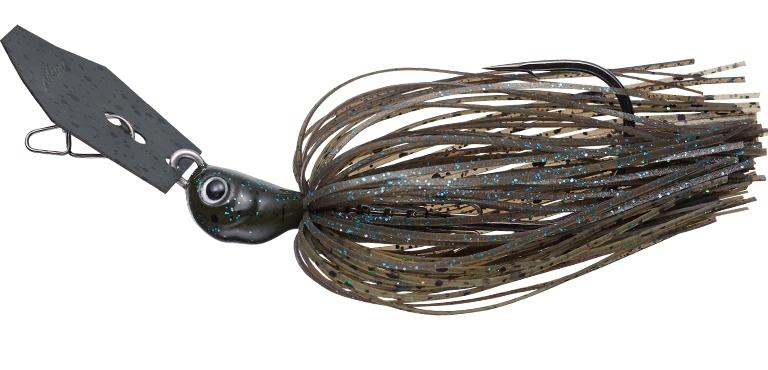 Evergreen Chatterbait Jack Hammer TG - 49 Green Pumpkin Blue