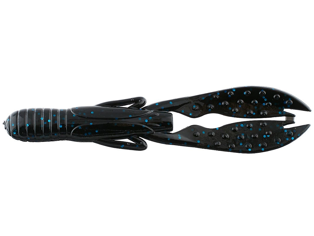 Amostra sasuteki craw 5´´black blue flake