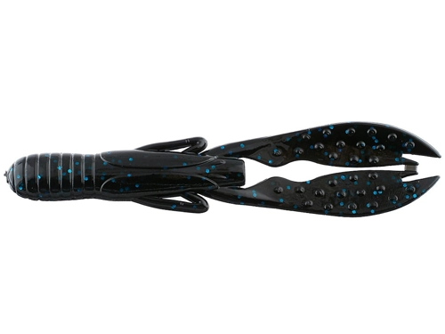 Amostra sasuteki craw 5´´black blue flake