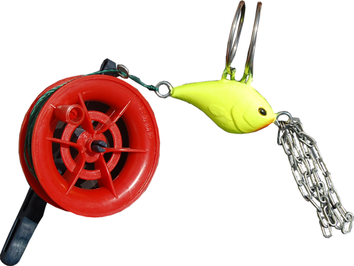 BBS lure retriever whit roll 15438 chartreuse