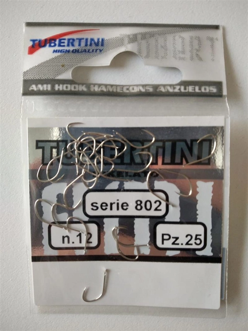 Anzol serie 802 niquel