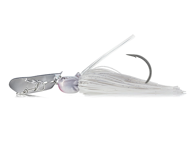 Molix Chatterbait Compact Blade Jig - 07 Special White