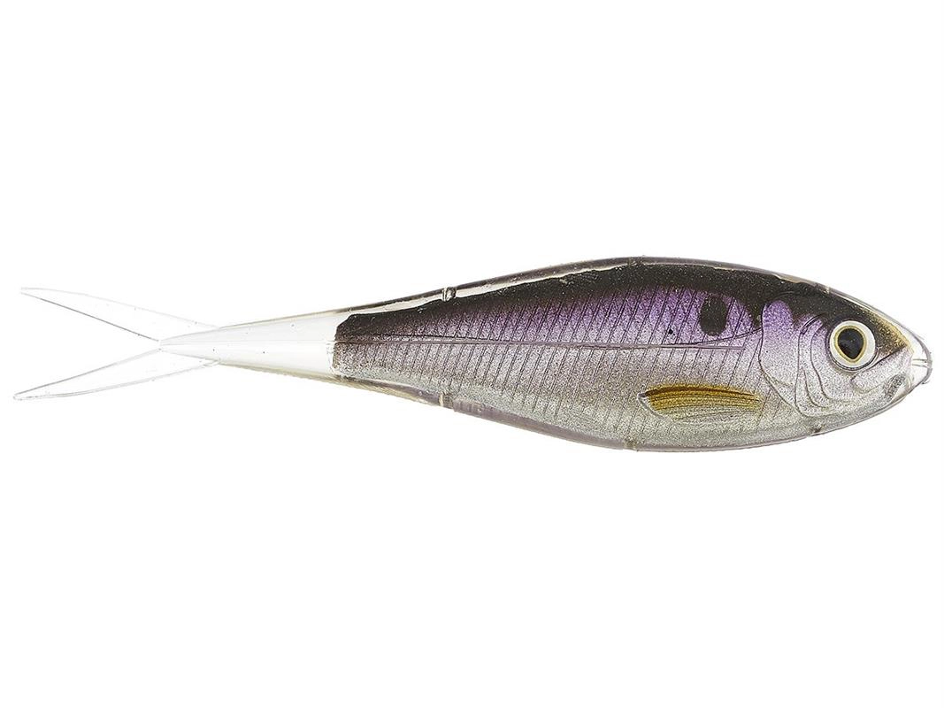 Amostra skip shad Silver Purple
