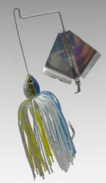 Baitsfishing Buzzbait Chrome - Sexy Shad Black