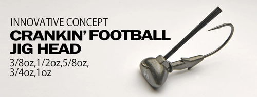 Keitech  Crankin'Football Jig Head