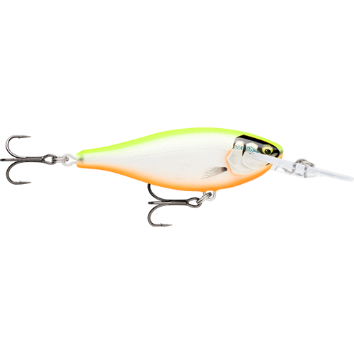 Rapala Shad Rap Elite - GDCO Gilded Chartreuse Orange Belly