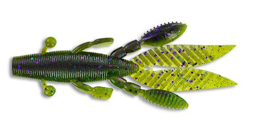 Gary Yamamoto Flappin´Hog - 953 SMK W/PRP BLU/042 W/BLU