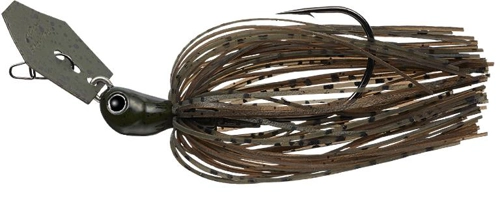 Evergreen Chatterbait Jack Hammer Baby Jack - 100 Dark Green Pumpkin