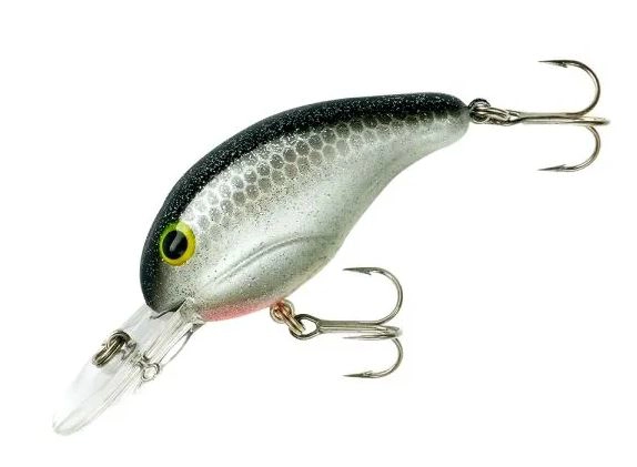 Crankbait Bandit Series 200 - 76 Silver Minnow Sparkle