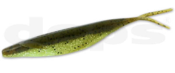 Deps Sakamata Shad 52 Green Pumpkin Chartreuse