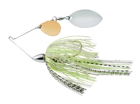 War Eagle Spinnerbait Nickel Frame Finesse Colorado/Turtleback - Spot Remover