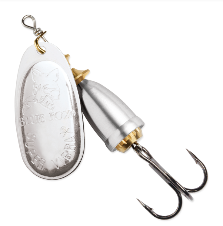 Blue Fox Vibrax Classic - S  Silver/Silver