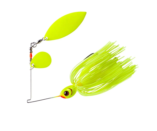 Spinnerbait Booyah Glow Blade Colorado Willow - 617 Chartreuse