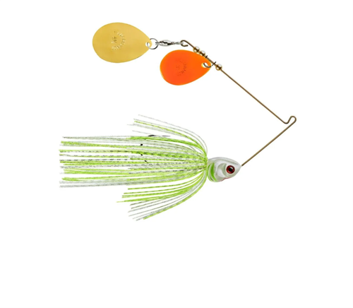 Spinnerbait Booyah Covert Double Colorado - OGC729 Wht Chart Slvsc/Prl Cht -DBL Colorado Orange/Gold