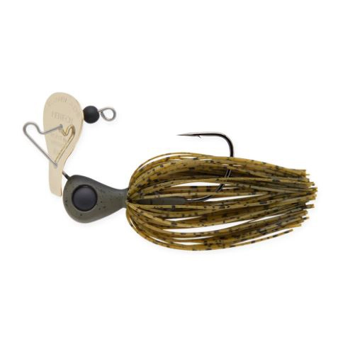 Keitech Chatterbait Rumblade Jig - 101 Green Pumpkin Pepper