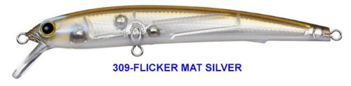 Evergreen M-1 Inspire Minnow - 309 Flicker Mat Silver
