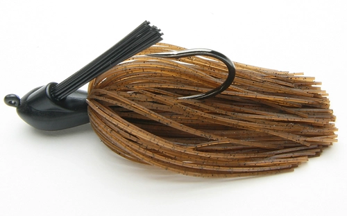 Rubber Jig Model  I - 105 Dark Green Pumpkin