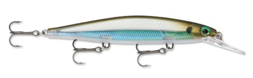 Jerbait Rapala Shadow Rap Deep - Moss Back Shiner