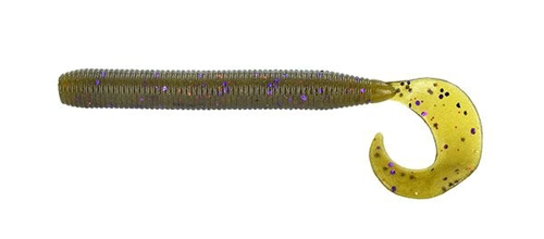 Gary Yamamoto Stretch 40 - 330 Green Pumpkin Purple Copper