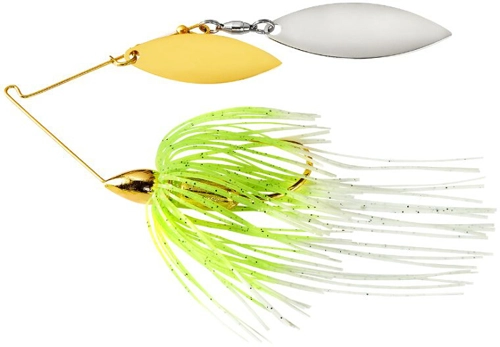 War Eagle Spinnerbait Screamin Eagle Gold Frame DW - SEGW02 White Chartreuse