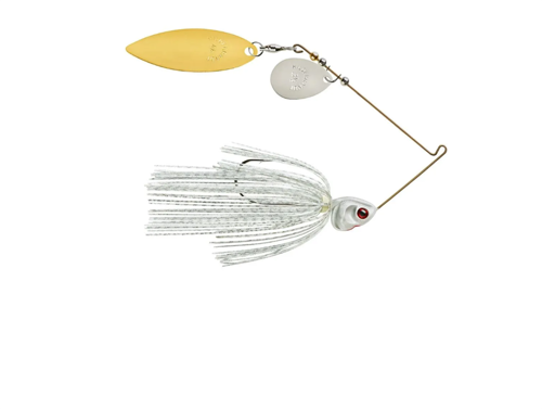 Spinnerbait Booyah Covert Colorado Willow - NGT728 Wht Slvrscl/Prl Hd - Col/Wil Nkl/Gld
