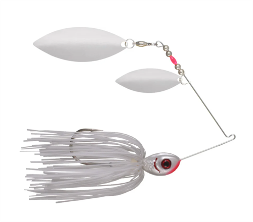 Spinnerbait Booyah Glow Blade Double Willow - 615 Snow White