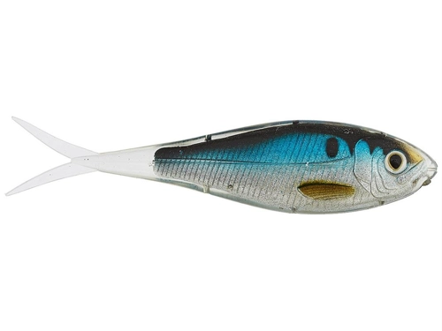 Amostra skip shad Silver Blue