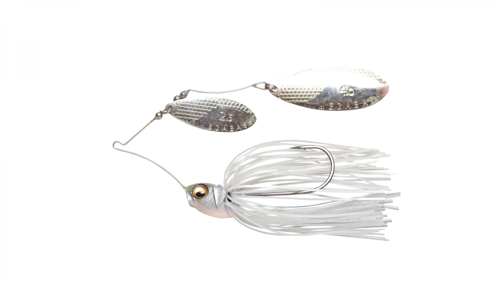 Megabass Spinnerbait V9 - 01 Pearl Shad