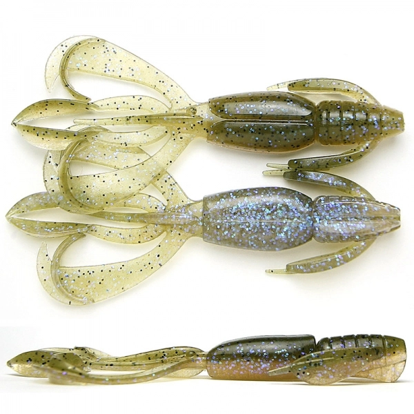 Keitech Crazy Flapper - 464 Electric Green Craw