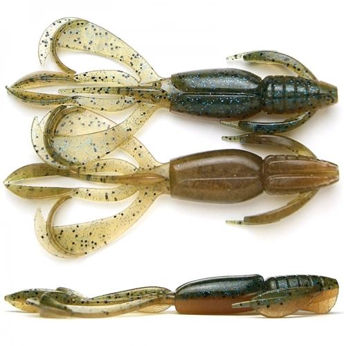 Keitech Crazy Flapper - 403 Green Weenie Blue