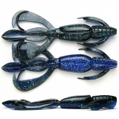 Keitech Crazy flapper - 413 Black Blue