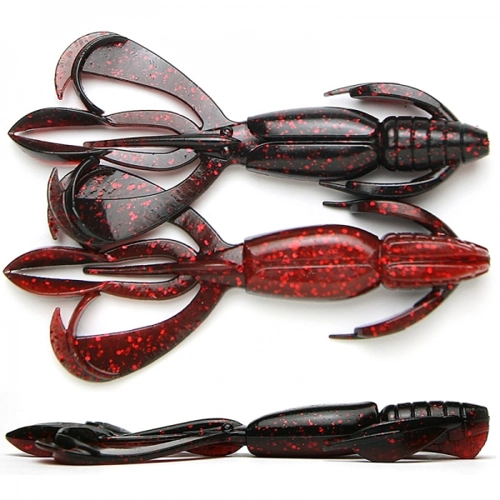 Keitech Crazy Flapper - 411 Black Cherry