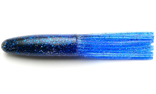Keitech Salty Core Tube - 502 Black / Blue