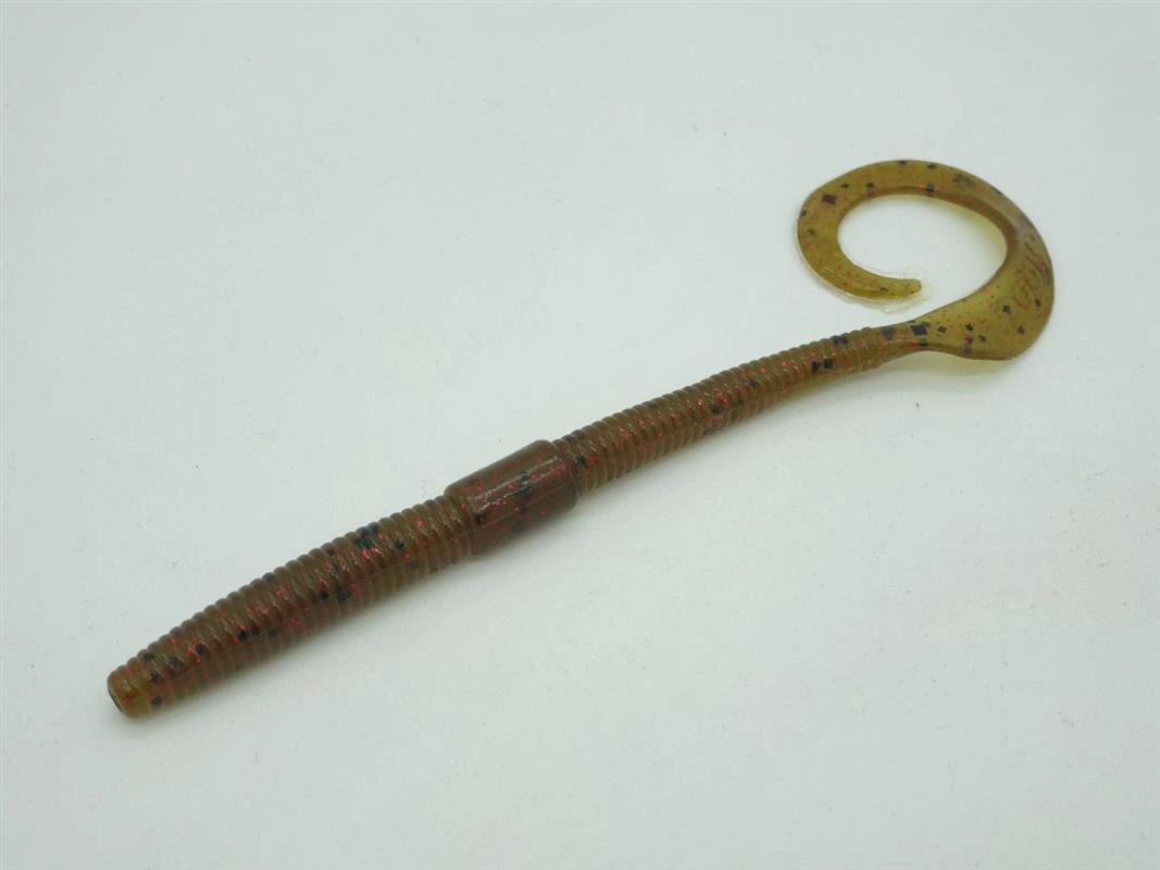 Zoom Shakey Tail 038-202 Green Pumpkin Red