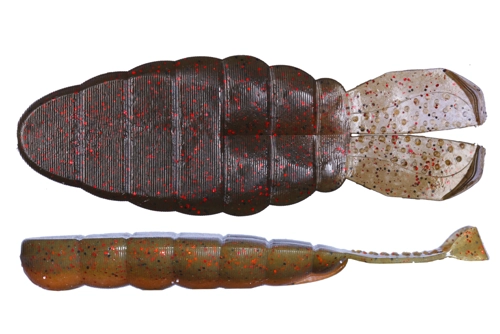 OSP Dolive SS-Gill 3.6" - TW108 Green Pumpkin Red/Natural Orange