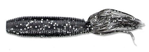 Gary Yamamoto Fat Ika - 135 Smoke w/ lg Silver