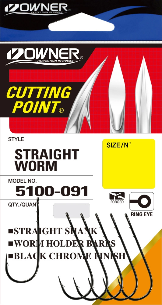 Anzol Owner 5100 Straight Worm