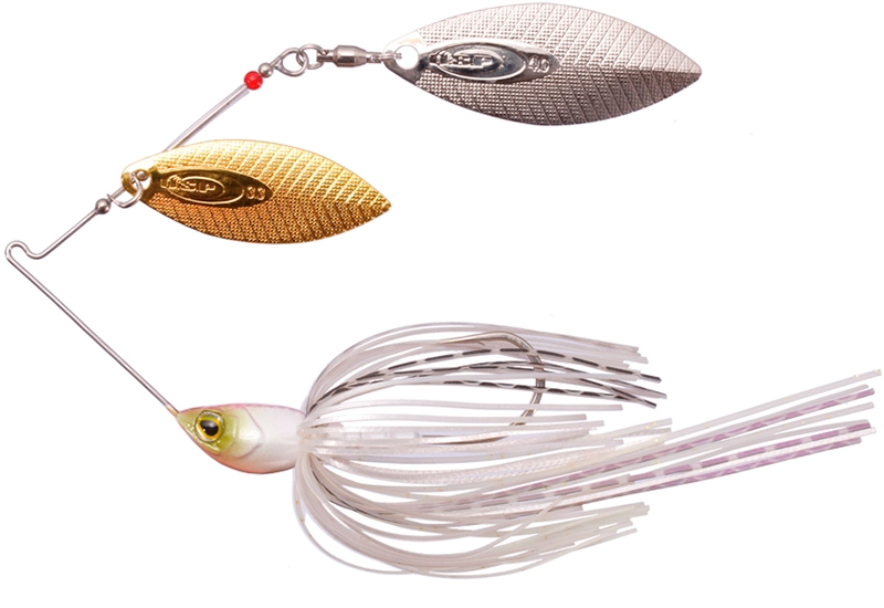 Spinnerbait OSP High Pitcher MAX - S06 Vivid Pearl White