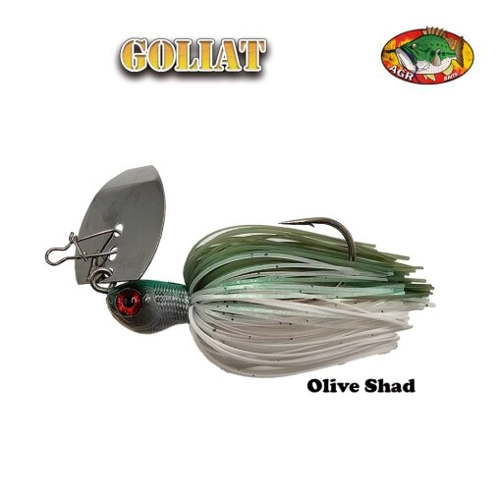 AGR Baits Chatterbait Goliat - Olive Shad