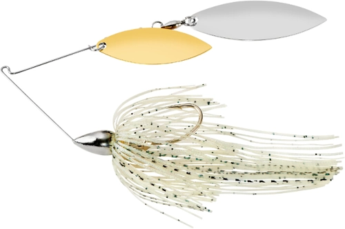 War Eagle Spinnerbait Nickel Frame DW - NW49 Green Shad