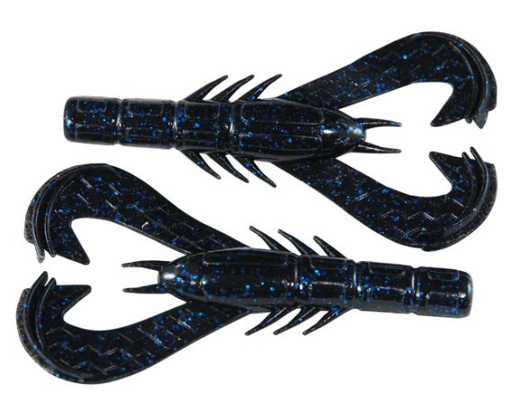 Googan Kracki' Craw - Black Blue Flake
