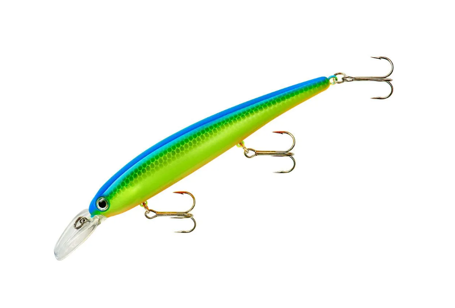 Jerbait Bandit Walleye Shallow - BDTWBS136 Chartreuse Blue Back