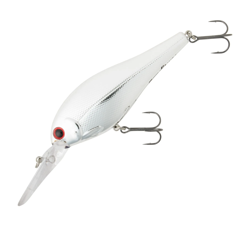 Crankbait Bandit Walleye Shad - 35 Chrome Red Eye