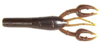 Gary Yamamoto Fat Baby Craw 3.75" 3FS-07-286 Dark Pumkin Pepper