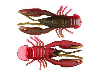 Yum CrawBug - Green Pumpkin/Texas Red