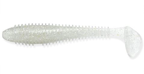 Keitech Swing Impact Fat - 370S Clear Silver Glow